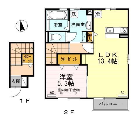  間取り図写真