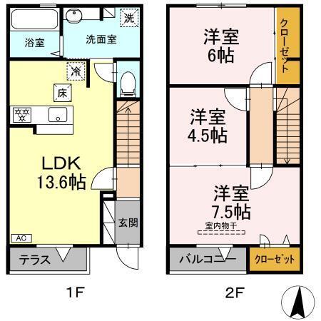  間取り図写真