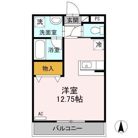 Ｆｏｎｔａｉｎｅ栗田（203） 間取り図画像