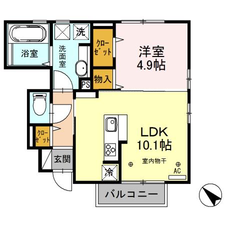  間取り図写真