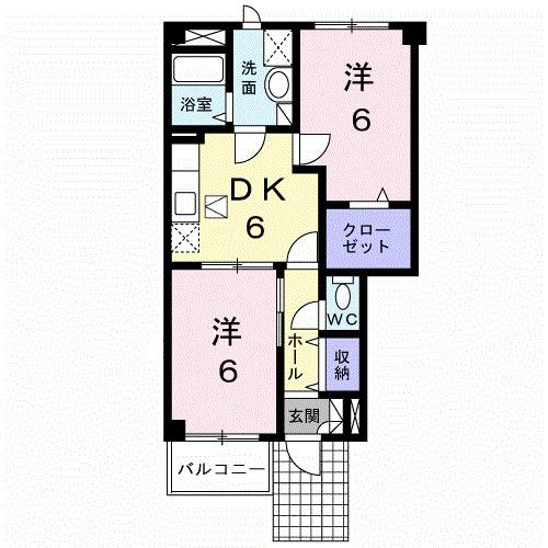 セリーンアンビアンス（103） 間取り図画像