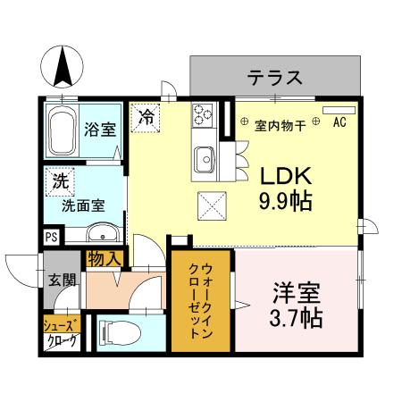  間取り図写真