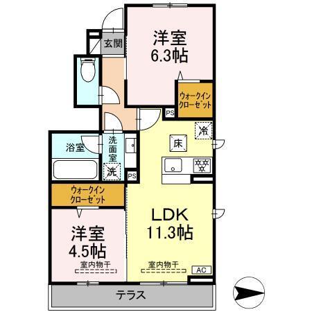  間取り図写真