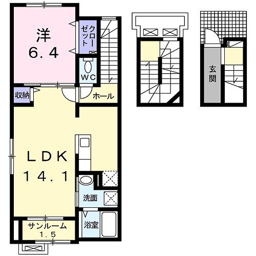  間取り図写真