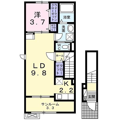  間取り図写真