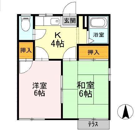 間取り図写真