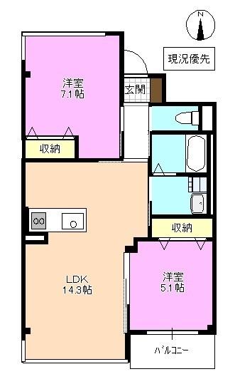  間取り図写真