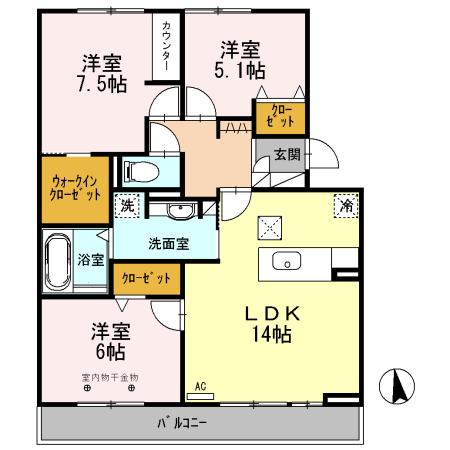  間取り図写真