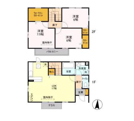  間取り図写真