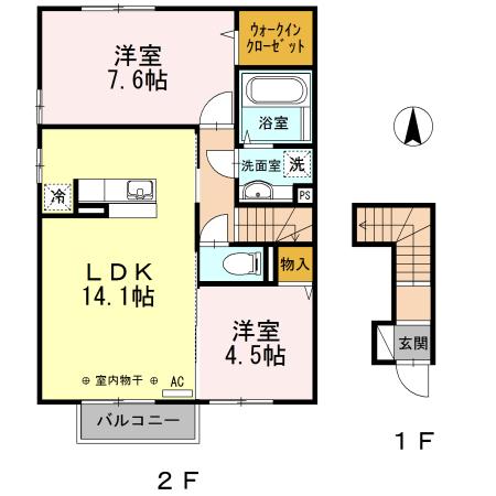 間取り図写真