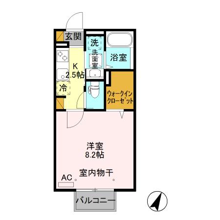 リアンボヌール島立（101） 間取り図画像