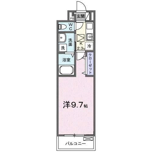 ｓｕｍｉｋａｗａ（103） 間取り図画像