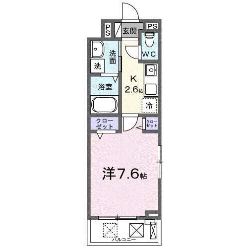 ｓｕｍｉｋａｗａ（201） 間取り図画像