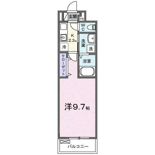 ｓｕｍｉｋａｗａ（206） 間取り図画像