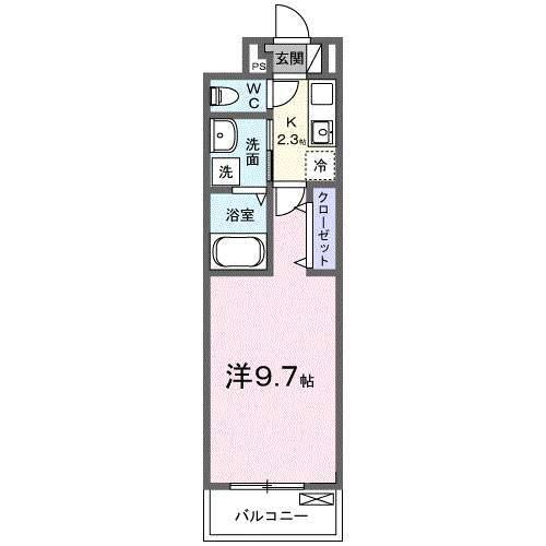 ｓｕｍｉｋａｗａ（305） 間取り図画像