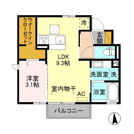 ＣＡＳＡ日和　Ⅲ（103） 間取り図画像