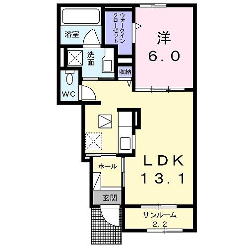 夢舞台（103） 間取り図画像