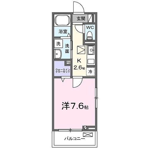 ヒコ　ジェルム（101） 間取り図画像