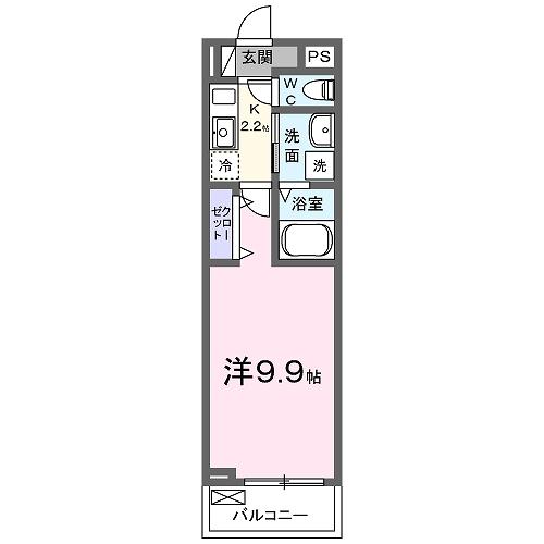 ヒコ　ジェルム（203） 間取り図画像