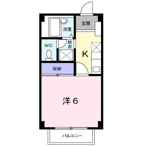 アグレアーブル（103） 間取り図画像