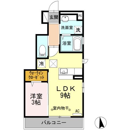 カサ･デ･サチ　Ⅲ（101） 間取り図画像