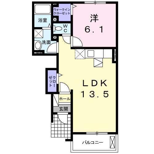 プロムナード（102） 間取り図画像