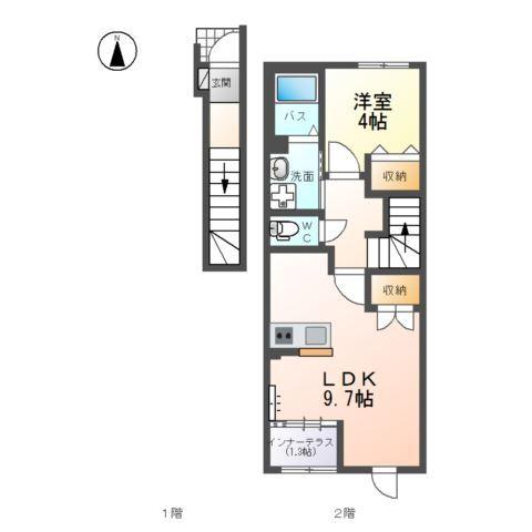 L．Calmia（ルーチェ．カルミア） 間取り図画像