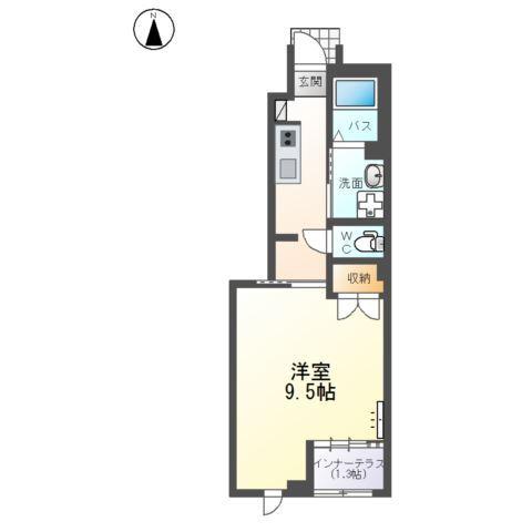 L．Calmia（ルーチェ．カルミア） 間取り図画像