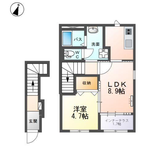 リバーベース 間取り図画像