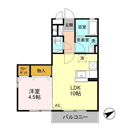 エスペランサ稲葉（103） 間取り図画像