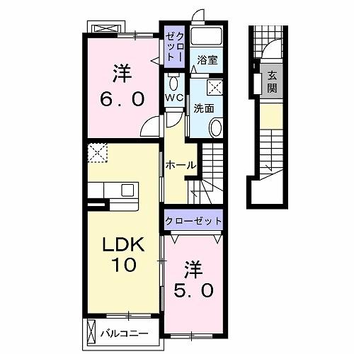 フランメゾン（202） 間取り図画像