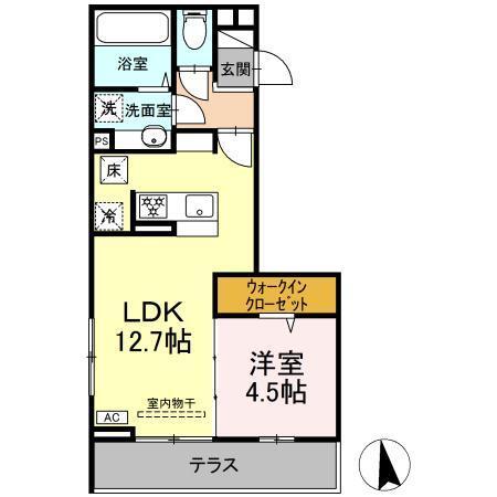 GRAND D-ROOM大手（106） 間取り図画像