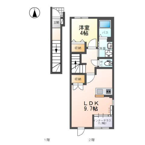 L．Calmia（ルーチェ．カルミア） 間取り図画像