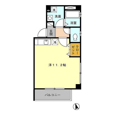 アドヴァンスＫ（301） 間取り図画像