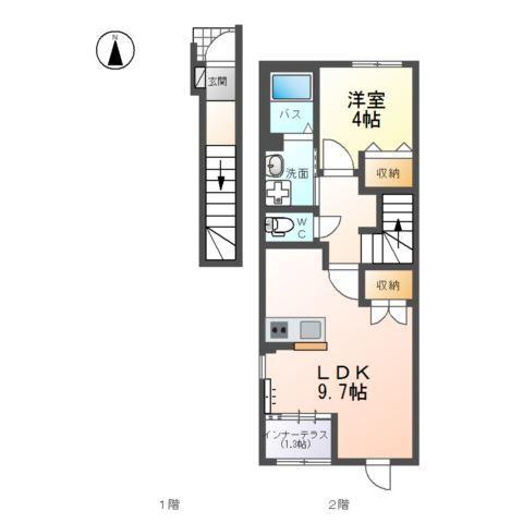 L．Calmia（ルーチェ．カルミア） 間取り図画像