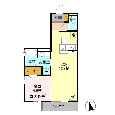 ルミエールクレスト（105） 間取り図画像