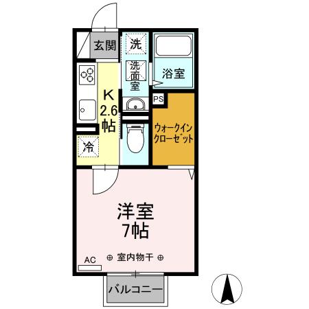 グレインヒルズ（102） 間取り図画像