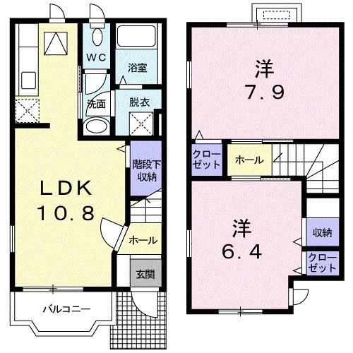ヴィオラ・ソロリア（101） 間取り図画像