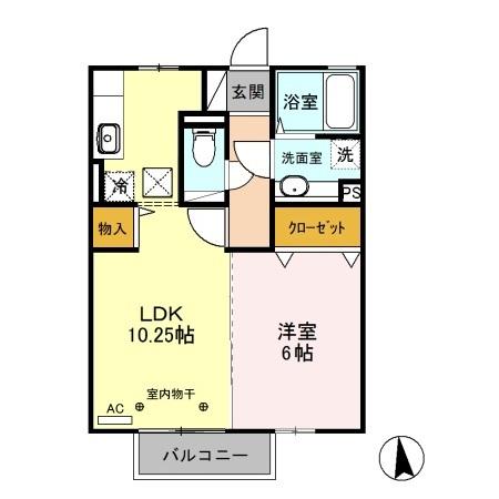 トワール（106） 間取り図画像