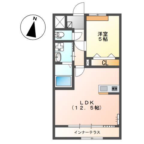 デュアル ベルライン 間取り図画像