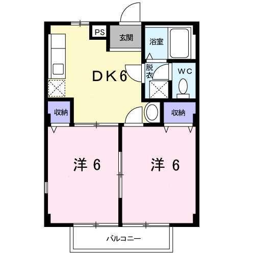アムールハイツ（105） 間取り図画像