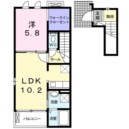 アリエッティ　Ｍ（202） 間取り図画像