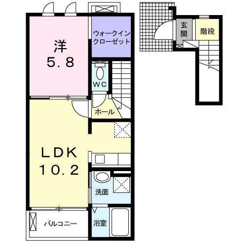 アリエッティ　Ｍ（202） 間取り図画像