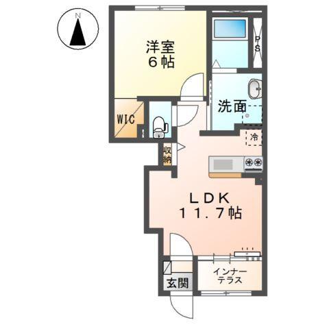 アイリスコート石渡 間取り図画像