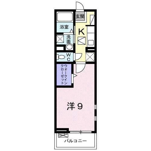 メゾン・ド・シュウワ（101） 間取り図画像