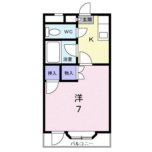 メゾンセシボンＥ（106） 間取り図画像