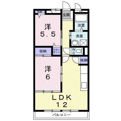 ボワフォンテーヌ（205） 間取り図画像
