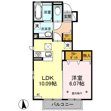 スフレ・フォレスト（103） 間取り図画像