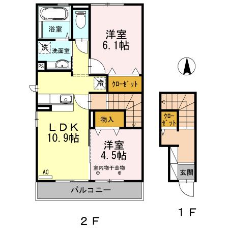 アリエッタ（205） 間取り図画像
