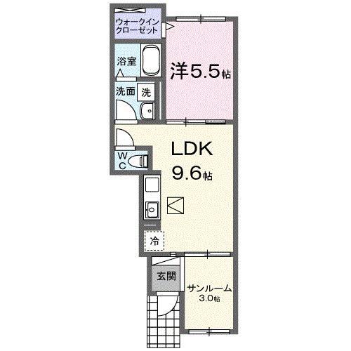 シエル（104） 間取り図画像